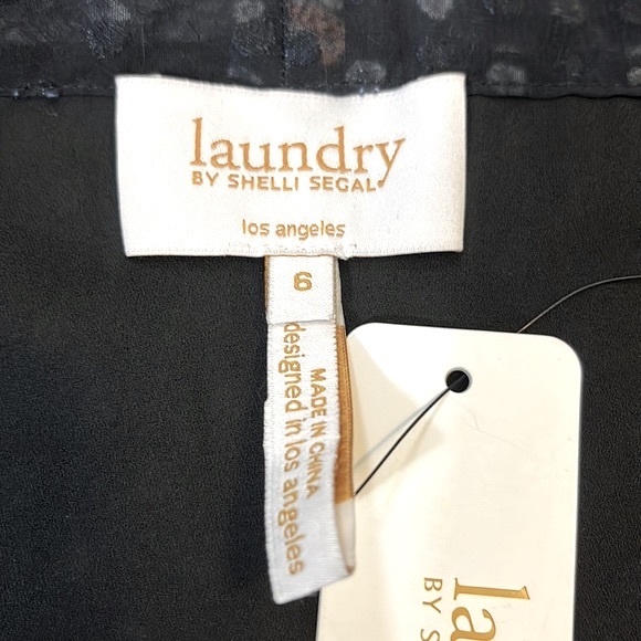 Laundry by Shelli Segal Floral Semi-Sheer Midi Dress, sizes: 2, 6 & 10 - Picture 12 of 12